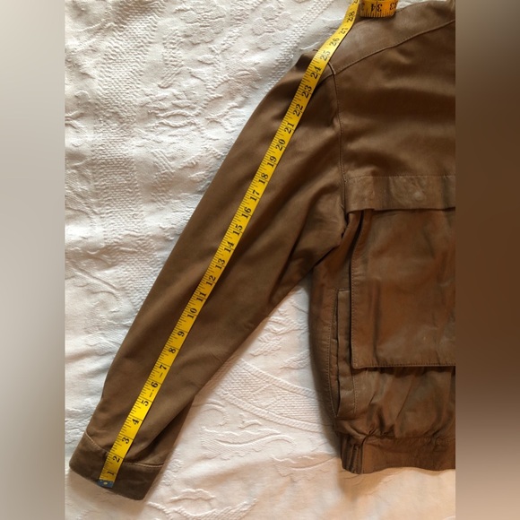 Holt Renfrew | leather jacket | L/XL | made in Italie - Picture 6 of 9